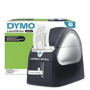 Dymo LabelWriter 450 Duo - labelprinter til b�de LW-etiketter og D1-plastiketiketter