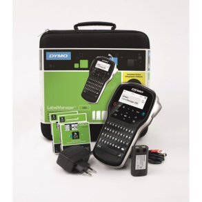 Dymo LabelManager 280 s�t - H�ndholdt Labelprinter - QWERTY - Max. 12 mm tape - taske + 2 tape