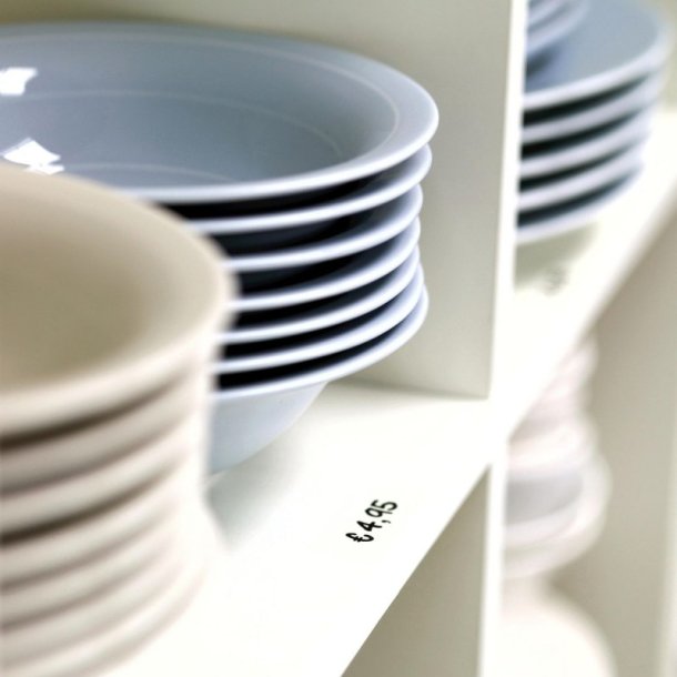 Dymo Tape D1 - Aftagelig - 19mmx7m - sort tekst p klar