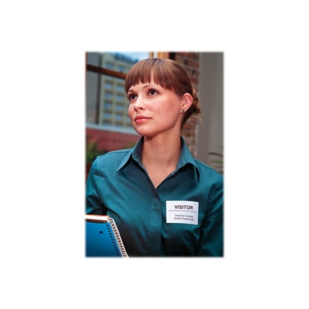 Dymo Label - sort tekst p klar - 54mmx101mm - adresse labels - 220 stk. pr. rulle