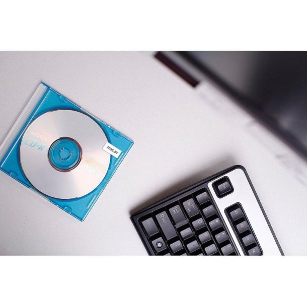 Dymo Label - sort tekst p hvid - 13mmx25mm - Multi labels - 1000 stk. pr. rulle