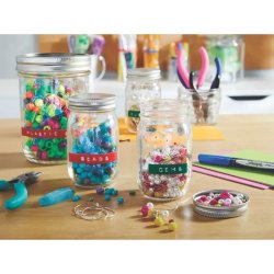 Dymo Tape - Prget - 9mmx3M - sort - Pakke med 3 stk.