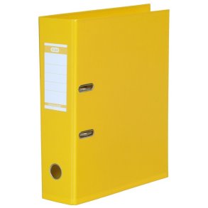 Elba A4 Brevordner Strong-Line - genbrugspap - 80mm - gul