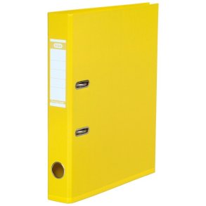 Elba A4 Brevordner Strong-Line - genbrugspap - 50mm - gul