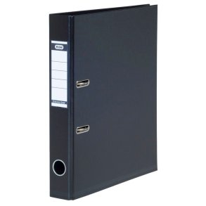 Elba A4 Brevordner Strong-Line - genbrugspap - 50mm - sort