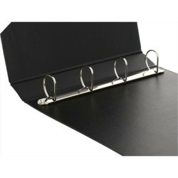 Elba A3 Ringbind - tvrformat - 4-D-ringe - Rygbredde 50mm - Sort