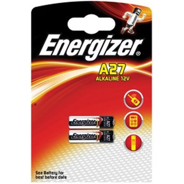 Energizer Batteri - Alkaline Power - A27 - Pakke med 2 stk.