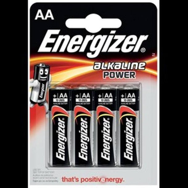 Energizer Batteri - Power - AA/LR6 - Pakke med 4 stk.