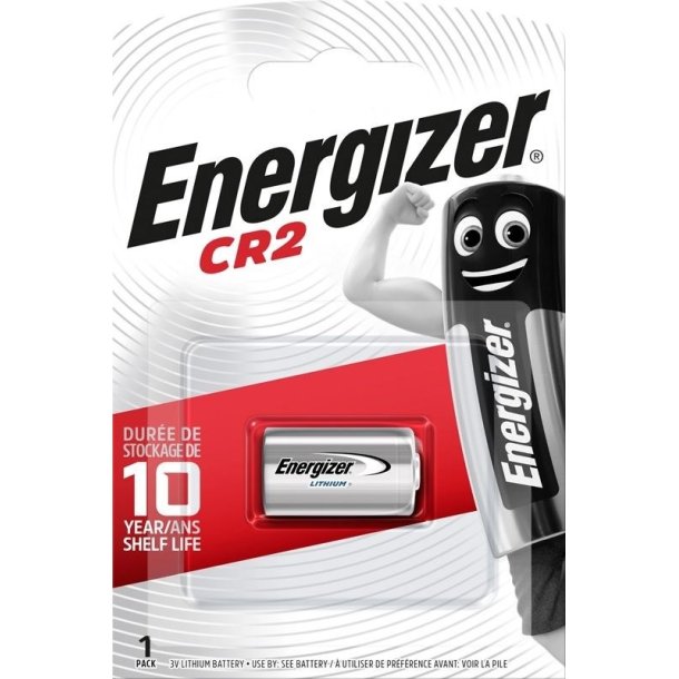 Energizer Batteri - Lithium - Photo - 3V - CR2 - Pakke med 1 stk.