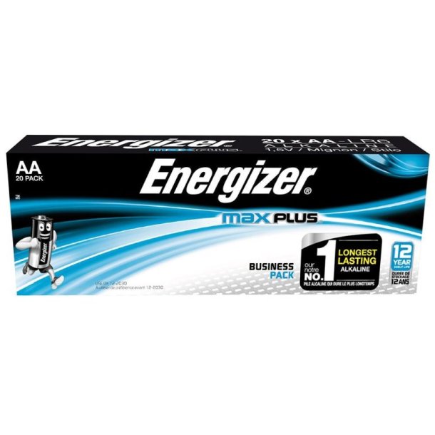 Energizer Batteri - Max - Plus - AA/E91 - Pakke med 20 stk.