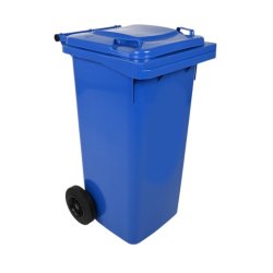 Engels 2-hjulet affaldsbeholder MGB 120 Liter i bl�