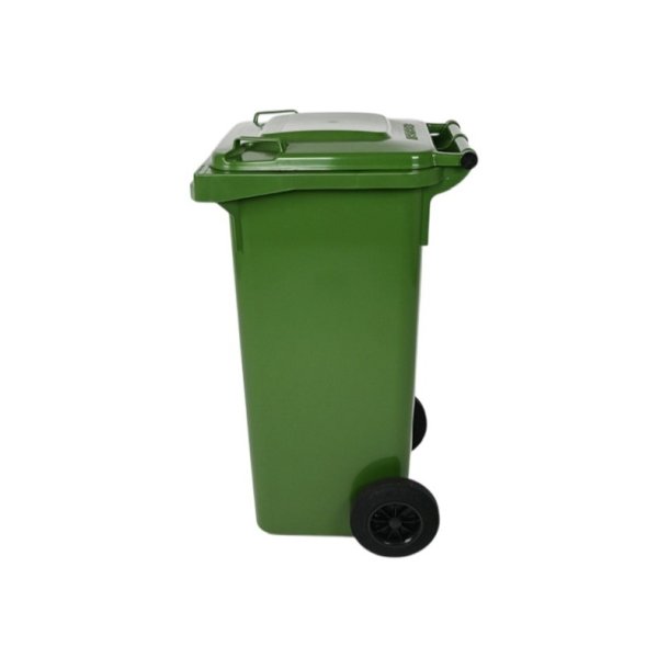 Engels 2-hjulet affaldsbeholder MGB 120 Liter i gr�n