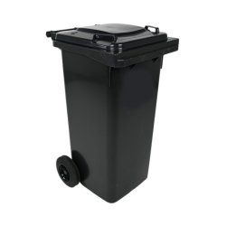 Engels 2-hjulet affaldsbeholder MGB 120 Liter i m�rkegr�