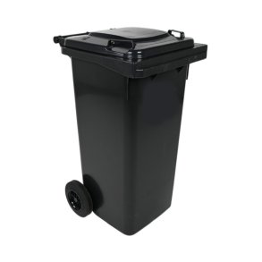 Engels 2-hjulet affaldsbeholder MGB 120 Liter i m�rkegr�