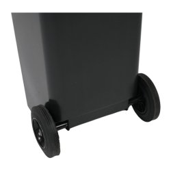 Engels 2-hjulet affaldsbeholder MGB 120 Liter i m�rkegr�