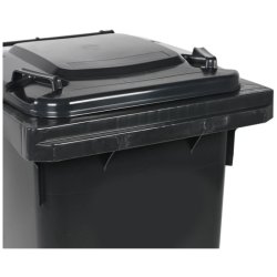 Engels 2-hjulet affaldsbeholder MGB 120 Liter i m�rkegr�