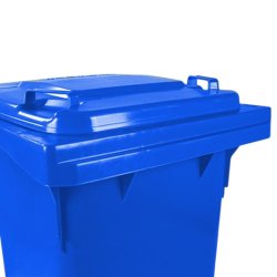 Engels 2-hjulet affaldsbeholder MGB 140 Liter i bl�