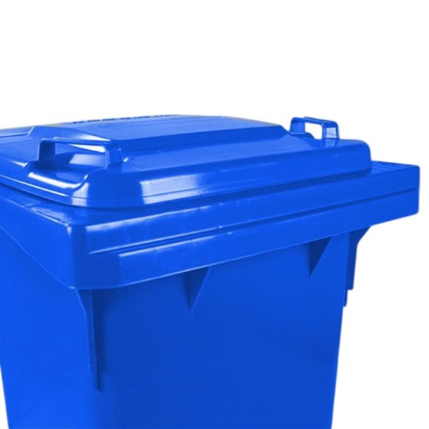 Engels 2-hjulet affaldsbeholder MGB 140 Liter i bl�