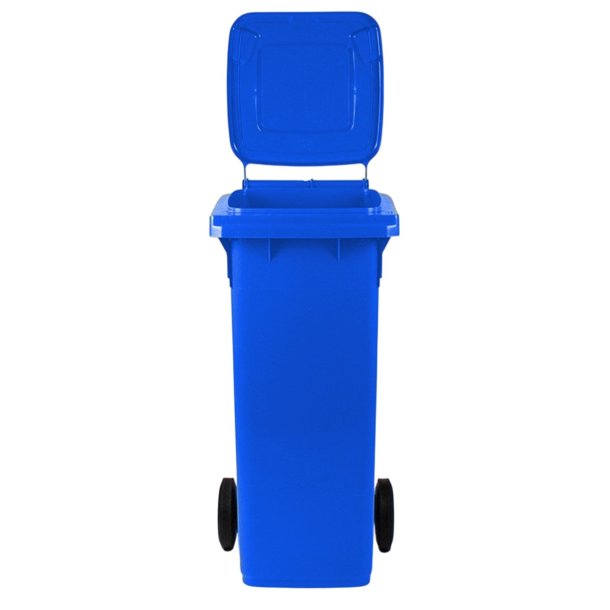 Engels 2-hjulet affaldsbeholder MGB 140 Liter i bl�