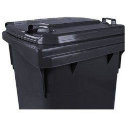 Engels 2-hjulet affaldsbeholder MGB 140 Liter i m�rkegr�