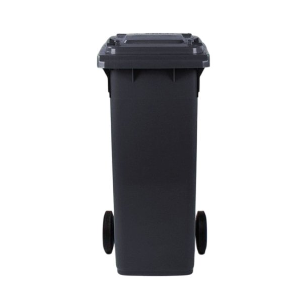 Engels 2-hjulet affaldsbeholder MGB 140 Liter i m�rkegr�