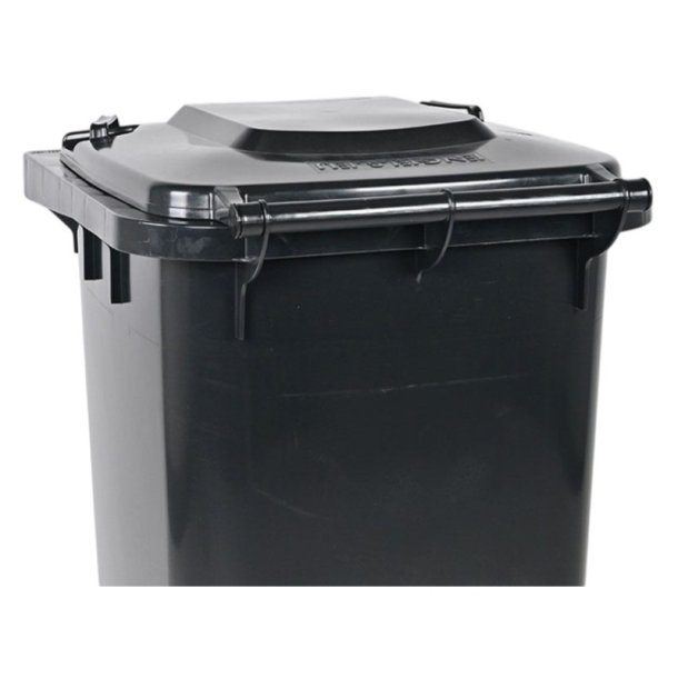 Engels 2-hjulet affaldsbeholder MGB 240 Liter i m�rkegr� plast