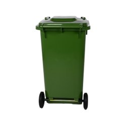 Engels 2-hjulet affaldsbeholder MGB 240 Liter i gr�n plast