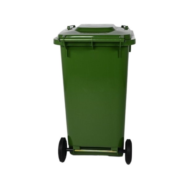 Engels 2-hjulet affaldsbeholder MGB 240 Liter i gr�n plast