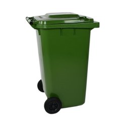 Engels 2-hjulet affaldsbeholder MGB 240 Liter i gr�n plast
