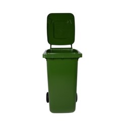 Engels 2-hjulet affaldsbeholder MGB 240 Liter i gr�n plast