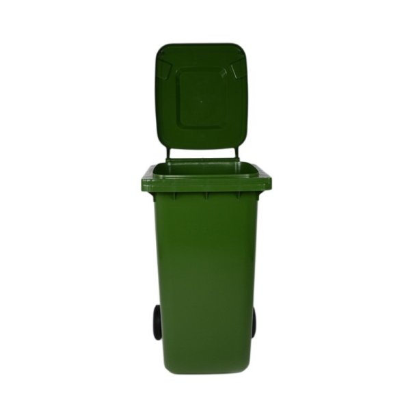 Engels 2-hjulet affaldsbeholder MGB 240 Liter i gr�n plast