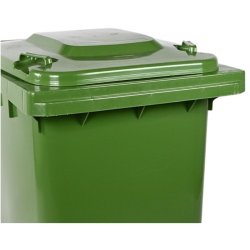 Engels 2-hjulet affaldsbeholder MGB 240 Liter i gr�n plast