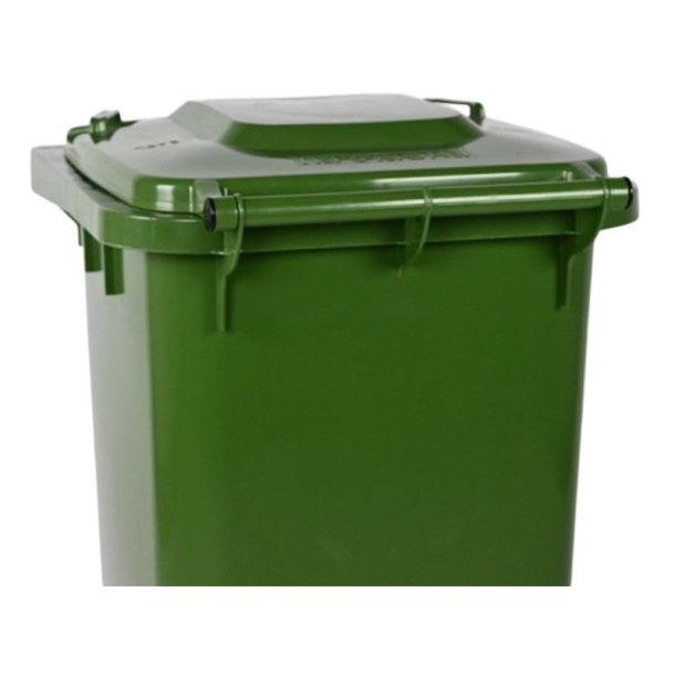 Engels 2-hjulet affaldsbeholder MGB 240 Liter i gr�n plast