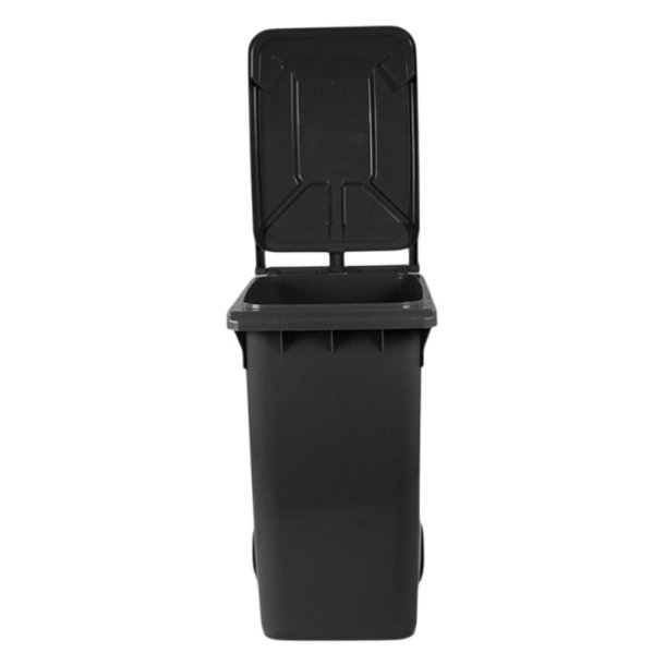 Engels 2-hjulet affaldsbeholder MGB 360 Liter i m�rkegr� plast