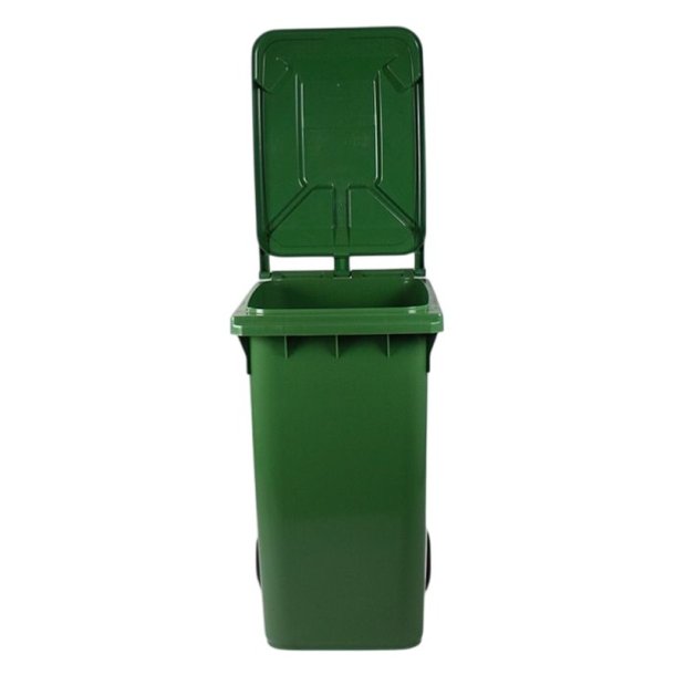 Engels 2-hjulet affaldsbeholder MGB 360 Liter i gr�n plast