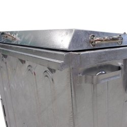 Engels St�lcontainer 770L med forst�rket st�ll�g og 4 hjul