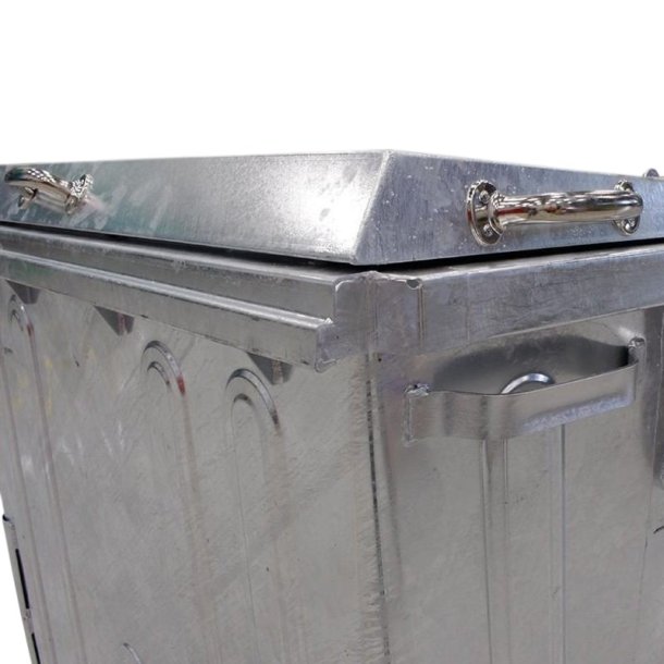 Engels St�lcontainer 770L med forst�rket st�ll�g og 4 hjul