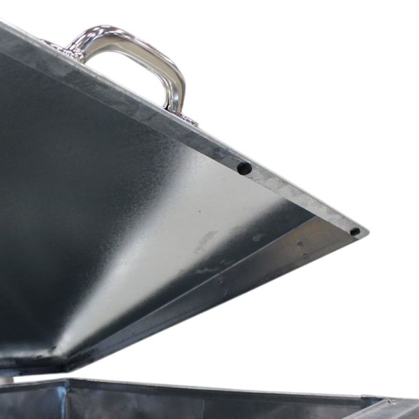 Engels St�lcontainer 770L med forst�rket st�ll�g og 4 hjul