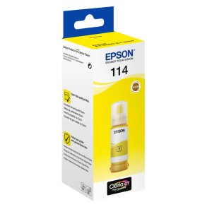 Epson original blkbeholder T114 - Ecotank - Yellow - 70 ml - ET-8500/ET-8550