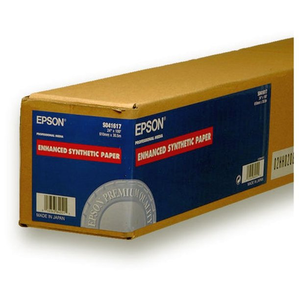Epson 24" Enhanced - Syntetisk - 610mm x 40m - 84 g/m&sup2; - 1 rulle papir 