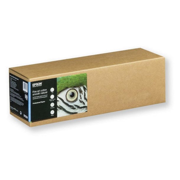 Epson 17" Fine Art Hot Press Natural - Bomuld - mat - 432mm x 15m - 300 g/m&sup2; - 1 rulle kludepapir