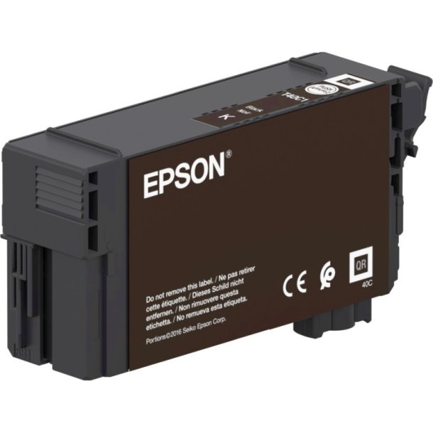 Epson original blkpatron T40C - Sort - 50 ml - UltraChrome XD2