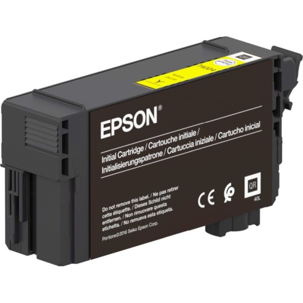 Epson original blkpatron T40D - Yellow - 50 ml - UltraChrome XD2