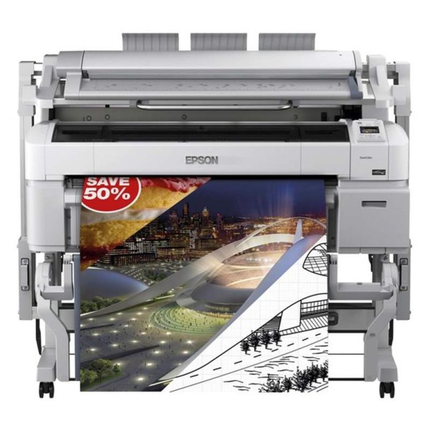 Epson SureColor SC-T5200 MFP - 36'' - storformatsprinter - Rulle 914mm - usb, lan - m/hdd m/skrer