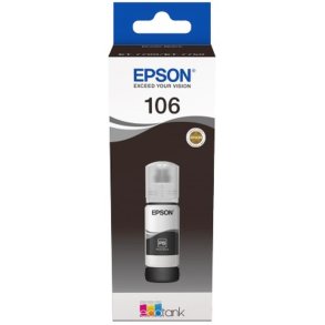 Epson original blkbeholder T106 - Ecotank - Foto sort - 70 ml