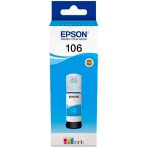 Epson original blkbeholder T106 - Ecotank - cyan - 70 ml