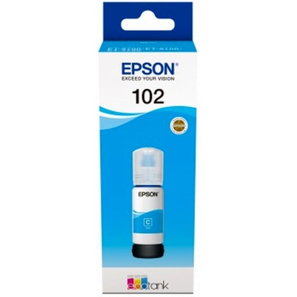 Epson original blkbeholder T102 - Ecotank - cyan - 70 ml