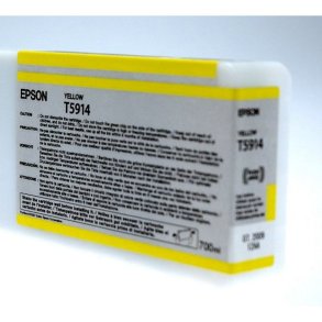 Epson original bl�kpatron T591 - Yellow - 700 ml - UltraChrome K3
