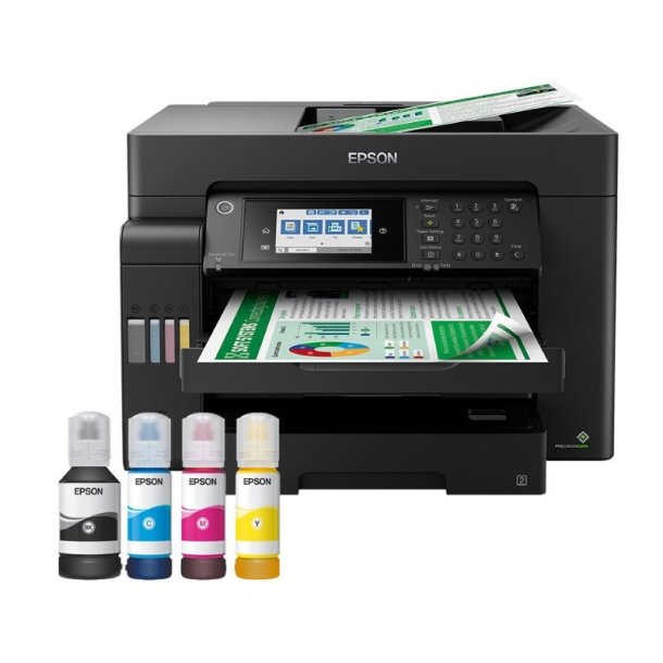 Epson EcoTank ET-16600 - A3 - Blk - Farve - Genopfyldelig - Multifunktions printer