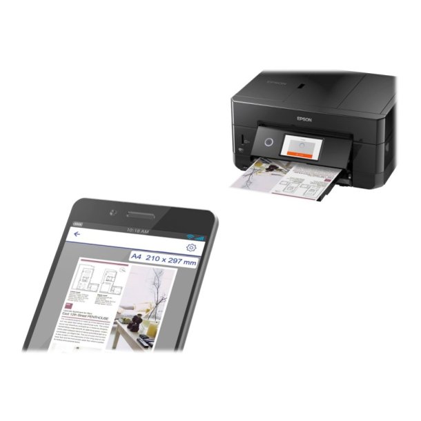 Epson Expression Photo XP-7100 - A4 - 5 Farver - Blk - ADF scan - multifunktions Fotoprinter